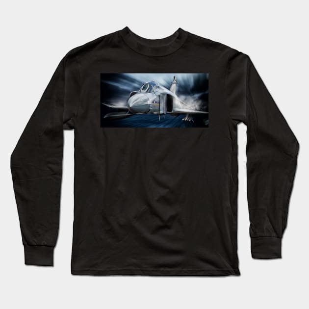 Phantom FGR.2 XV497 Long Sleeve T-Shirt by aviationart